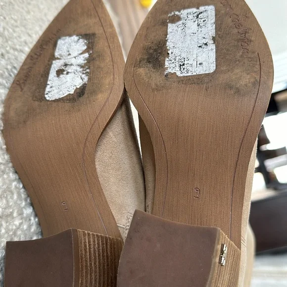 COPY - Sam Edelman size 9 light tan suede leather mid length boots - Picture 8 of 8